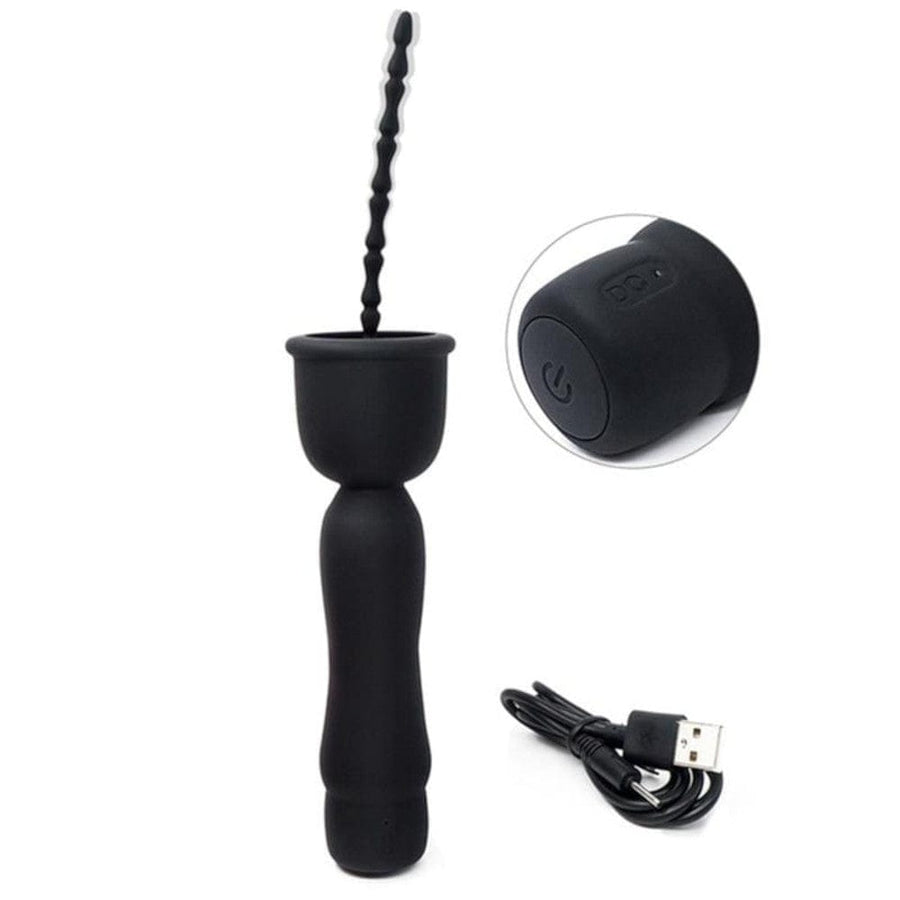 16-Speed Rotating Vibration Penis Plug, gallery view 4