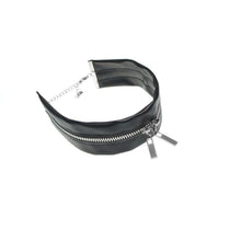 Load image into Gallery viewer, Zipper Cool Accent Leather Choker
