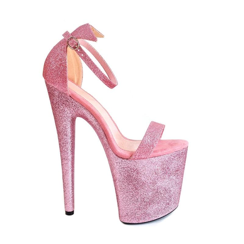 "Sissy Leyla" Glitter Pumps, gallery view 4