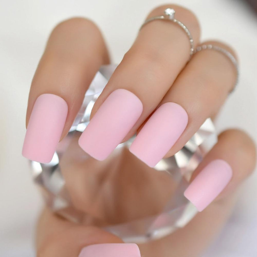 Light Pink Matte Faux Nails BDSM, gallery view 5