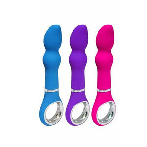 Small Candy Colored Vibrating Anal Beads