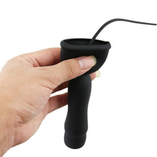 Load image into Gallery viewer, 10-Speed Vibrating USB Rechargeable Penis Plug BDSM
