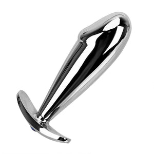 Dick-Inspired Stainless Steel Butt Plug BDSM