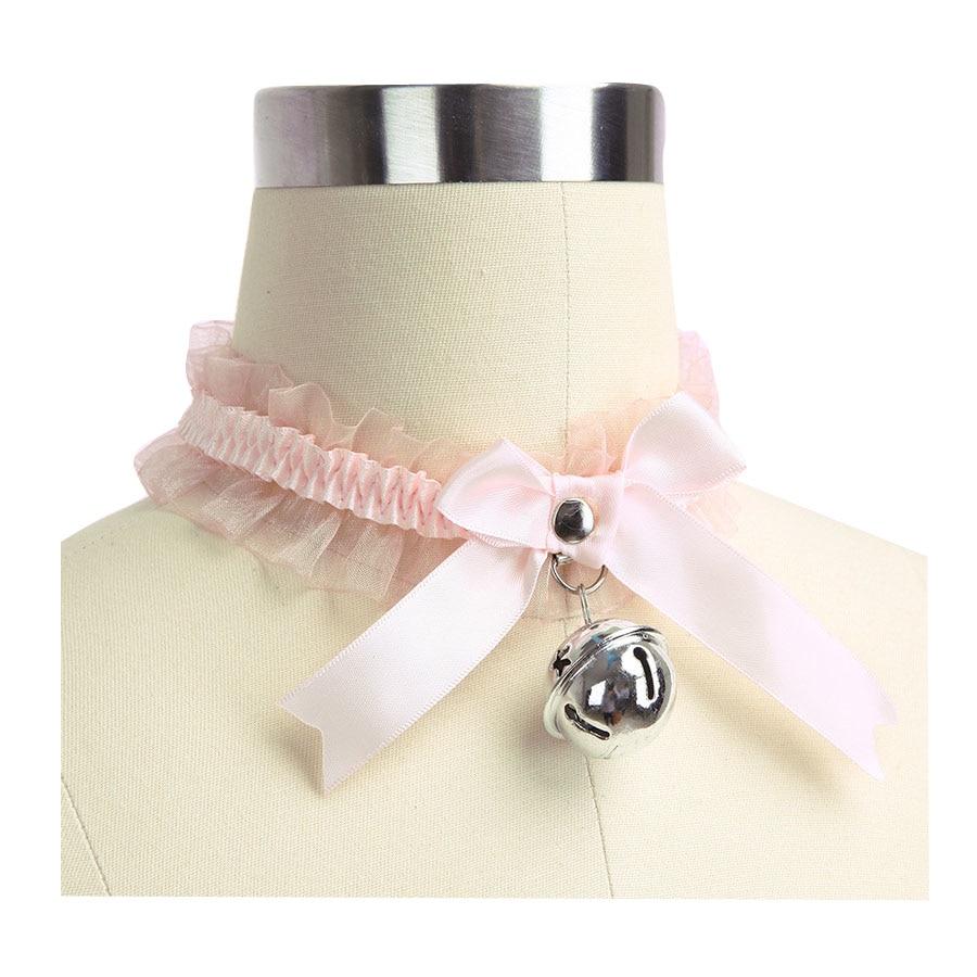 Kitten Play Collar DDLG Choker BDSM, gallery view 2