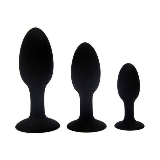 Silicone Butt Plug With Internal Metal Ball product view