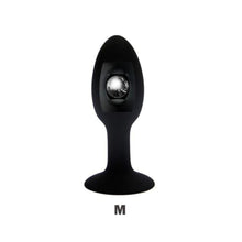 Load image into Gallery viewer, Silicone Butt Plug With Internal Metal Ball
