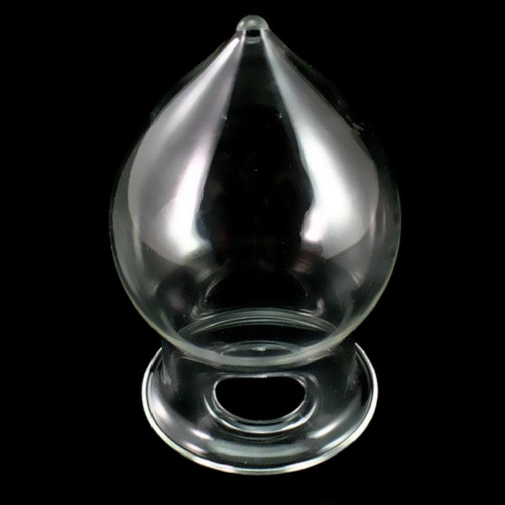 Big Tit-Shaped Glass Butt Plug