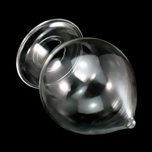 Big Tit-Shaped Glass Butt Plug