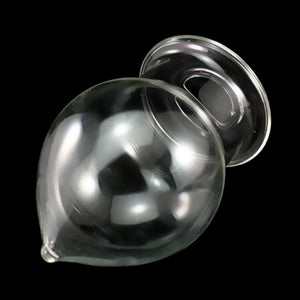 Big Tit-Shaped Glass Butt Plug