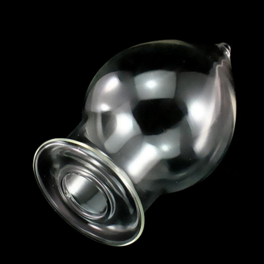 Big Tit-Shaped Glass Butt Plug, gallery view 4