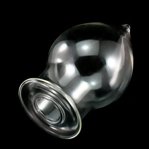 Big Tit-Shaped Glass Butt Plug