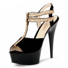 Load image into Gallery viewer, &quot;Sissy Abigail&quot; Platform Sandals
