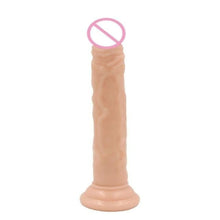 Load image into Gallery viewer, Soft Silicone Dildo With Suction Cup
