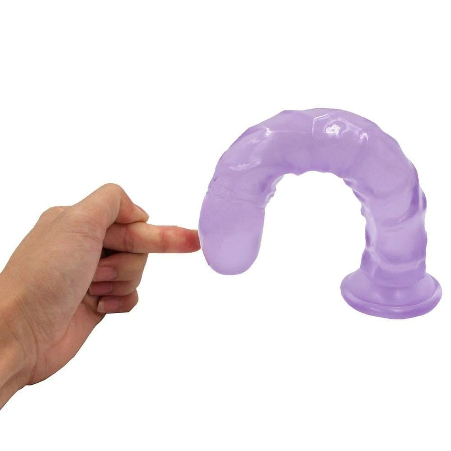 Pussy-Skewering Purple Strap On 9-Inch, gallery view 2