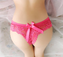 Load image into Gallery viewer, &quot;Sissy Alaina&quot; Bow Panties
