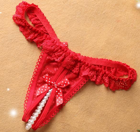 "Sissy Ryleigh" Crotchless G-String, gallery view 2