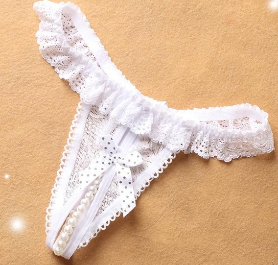 "Sissy Ryleigh" Crotchless G-String, gallery view 5