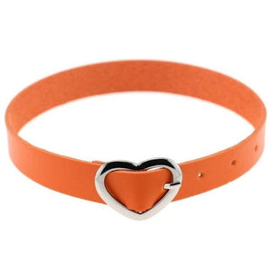 Baby Girl Cute Heart-Shaped Buckle Collar