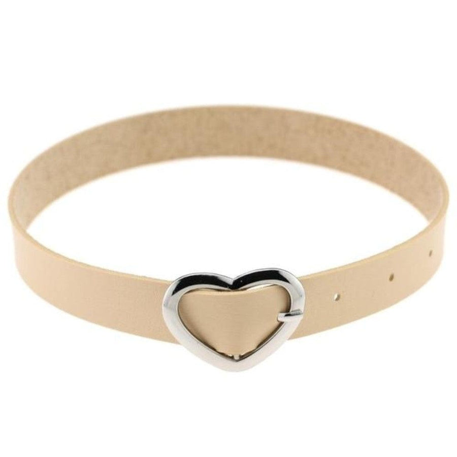 Baby Girl Cute Heart-Shaped Buckle Collar, gallery view 8