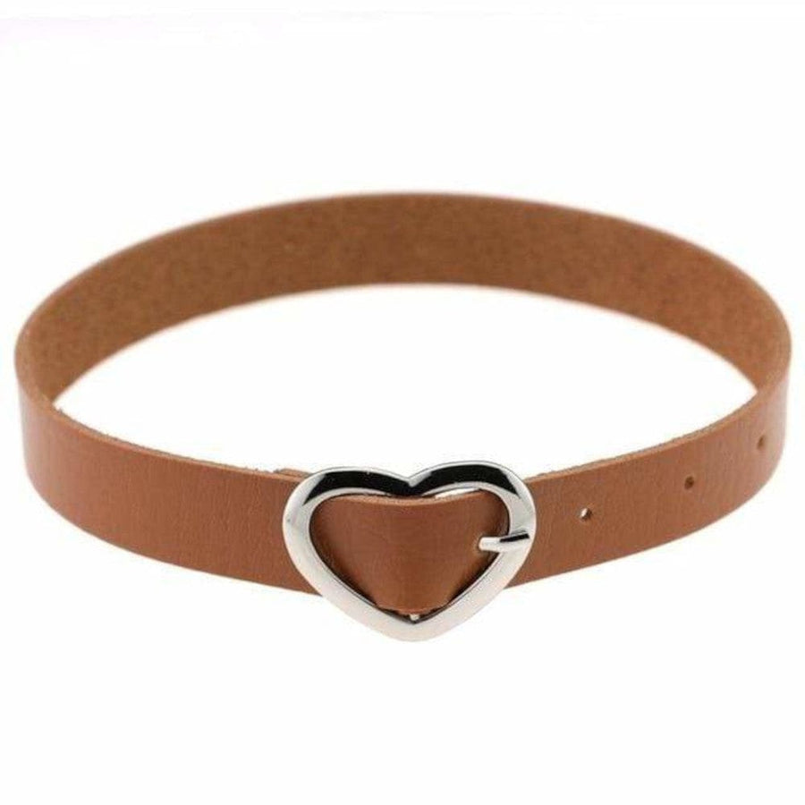 Baby Girl Cute Heart-Shaped Buckle Collar, gallery view 18