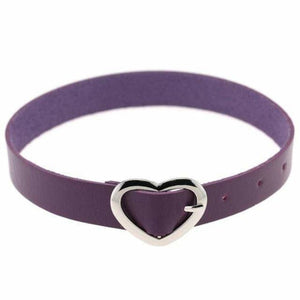 Baby Girl Cute Heart-Shaped Buckle Collar