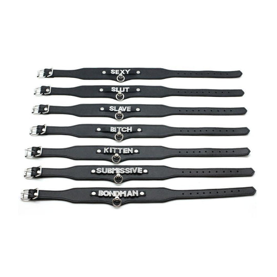 Leather BDSM Collar BDSM product view