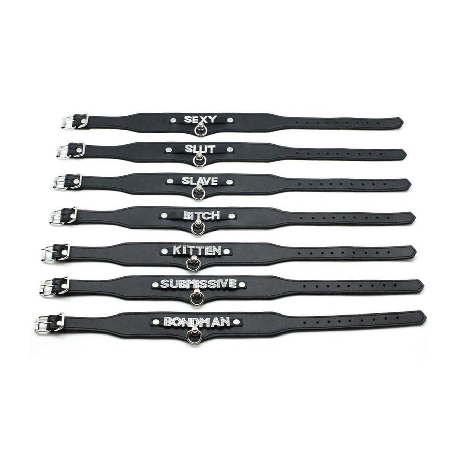 Leather BDSM Collar BDSM product view