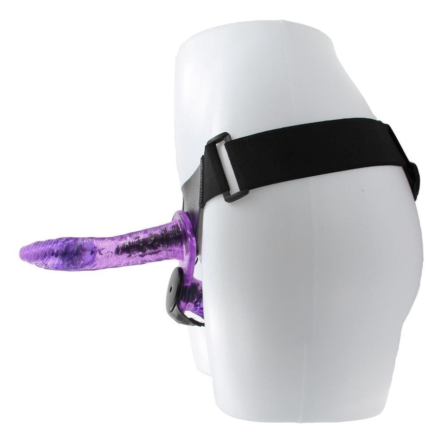 Stylish Purple Double Ended Vibrating Strap On BDSM, gallery view 5