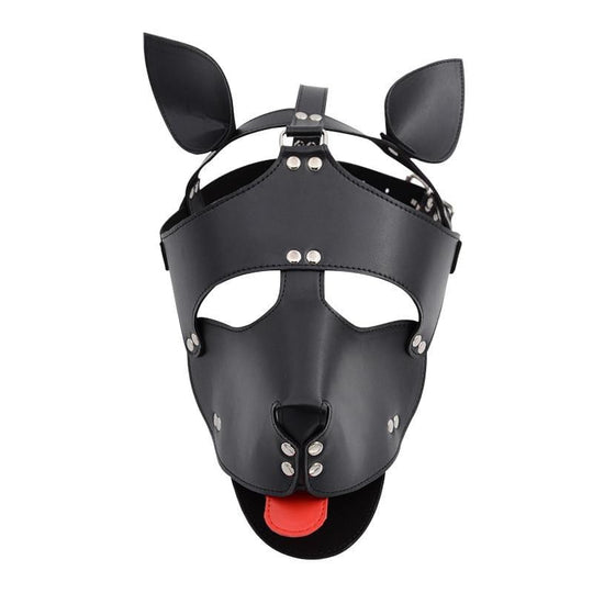 Pet Bondage Dog Muzzle Mask BDSM product view