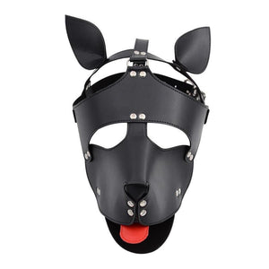 Haustier Bondage Hund Maulkorb Maske BDSM