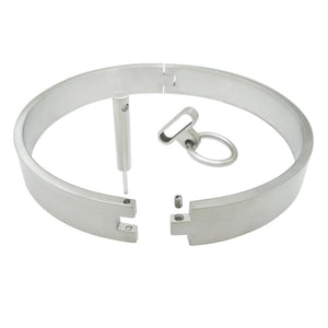 Unterwürfiges abschließbares Sklavenhalsband BDSM DDLG