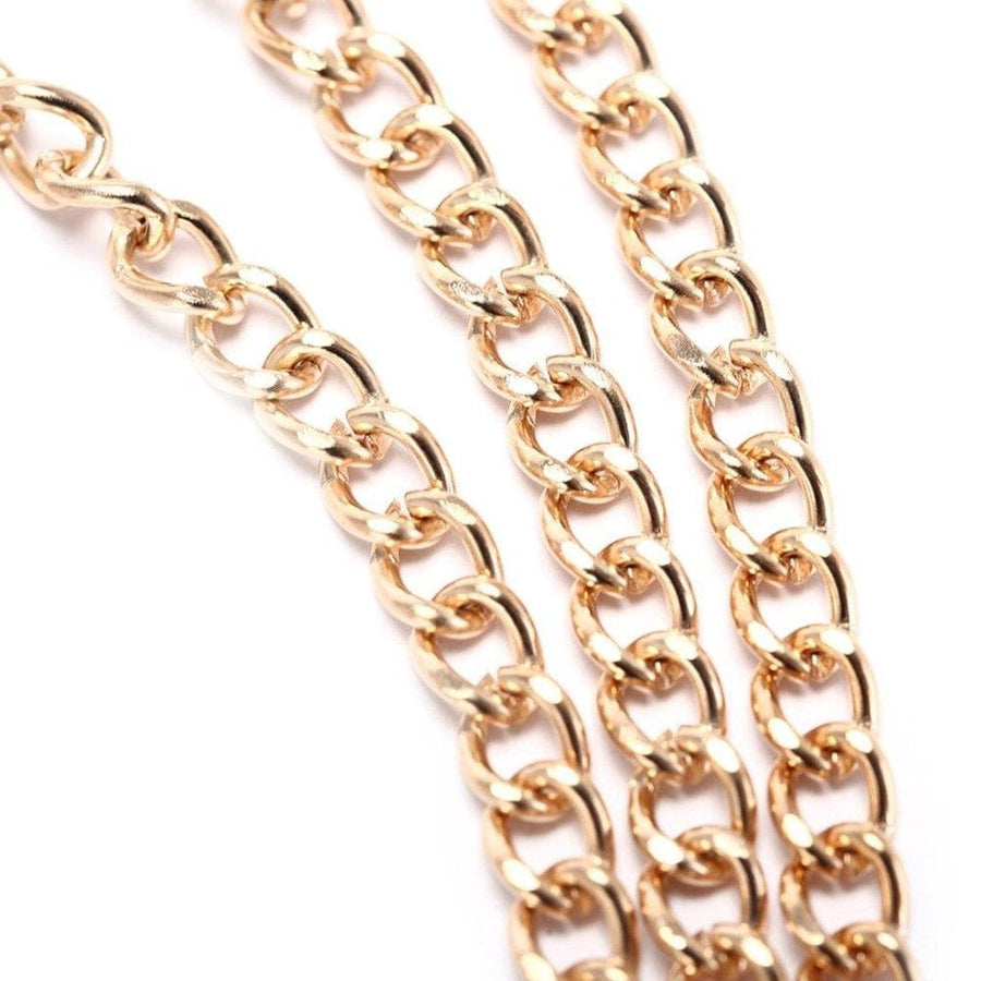 BDSM Voguish Nipple Clamp Necklace, gallery view 7