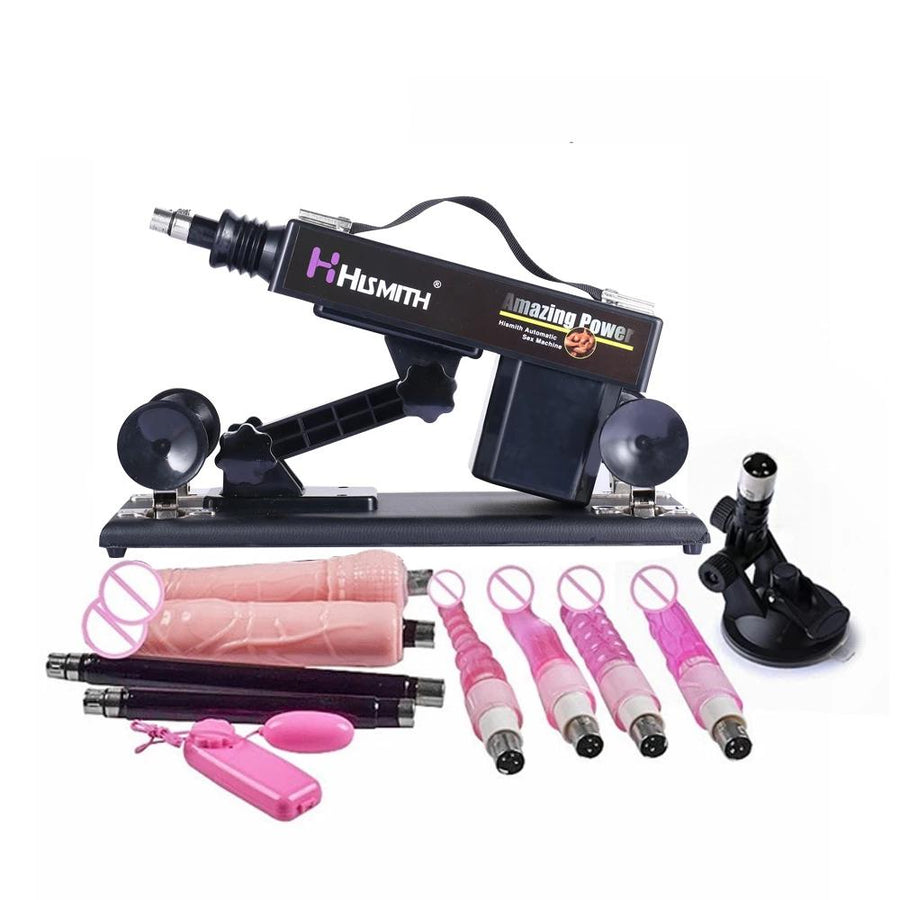 Automatic Sex Machine w/ 10 Attachments product view