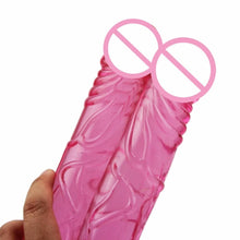 Lade das Bild in den Galerie-Viewer, Get Your Fill 19 Zoll Doppelkopf-Dildo BDSM
