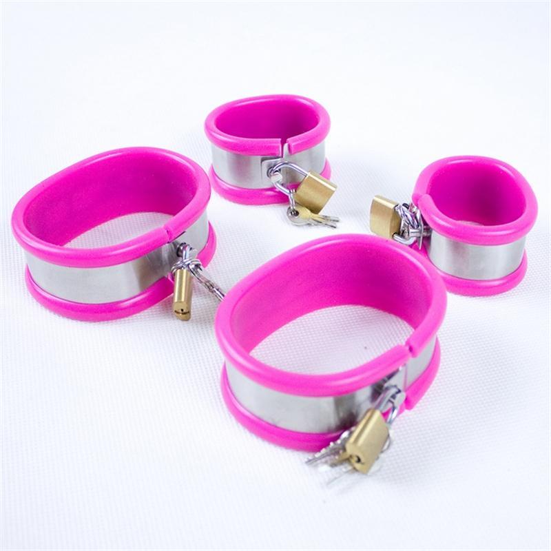 5 in 1 Stainless Steel Sissy Chastity, gallery view 10