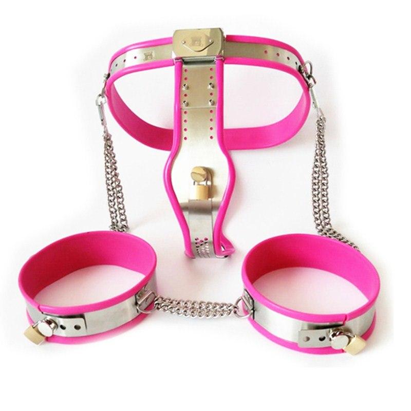 5 in 1 Stainless Steel Sissy Chastity, gallery view 12