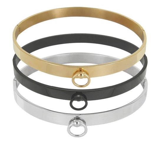 Submissive Choker Necklace BDSM DDLG product view