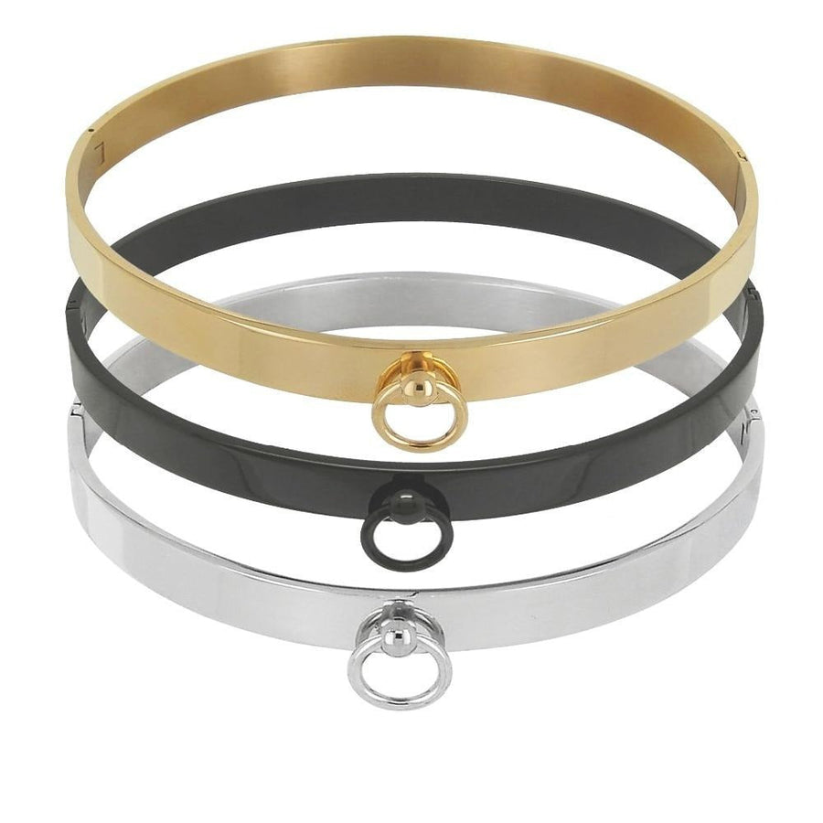 Submissive Choker Necklace BDSM DDLG product view