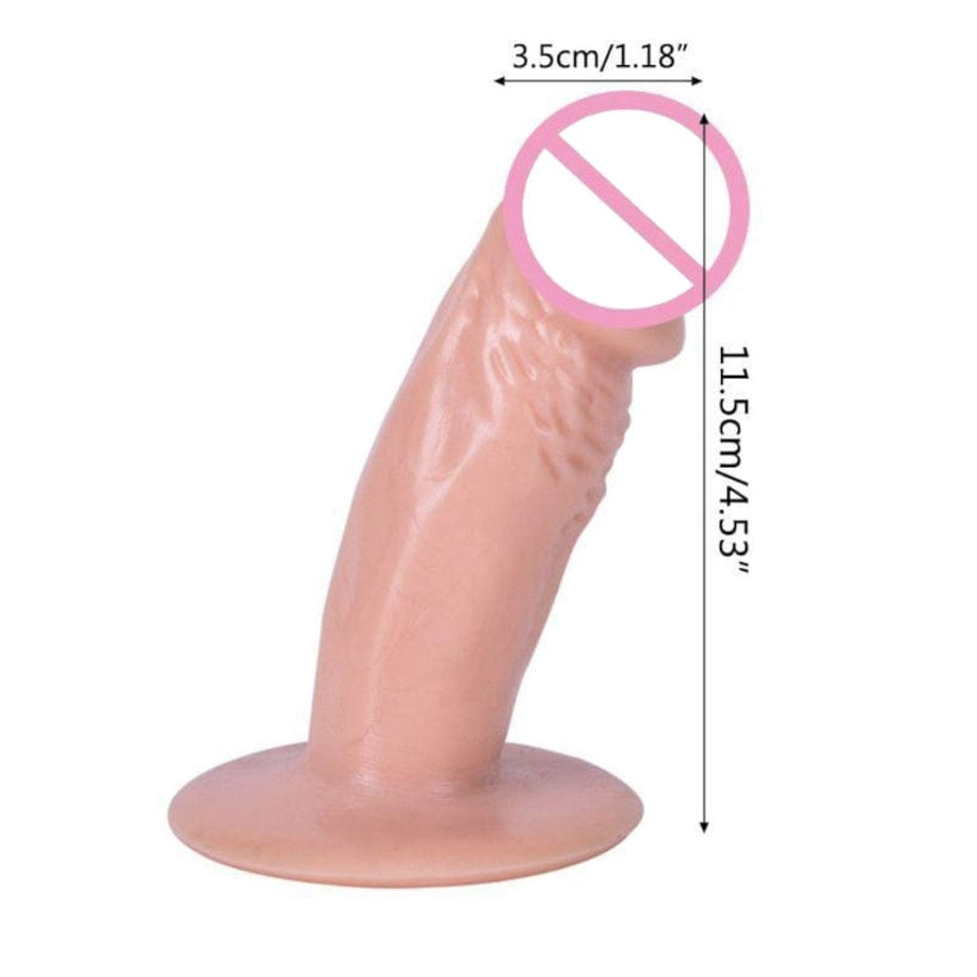 BDSM Teeny Tiny Realistic Suction Cup Dildo, gallery view 6