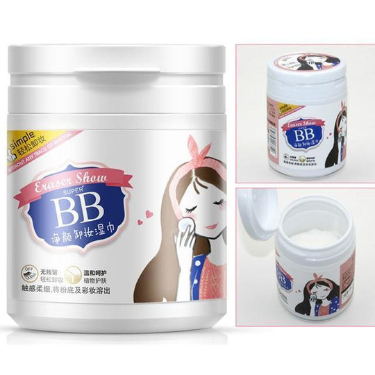 100 Sheets Makeup Remover Wipes product view