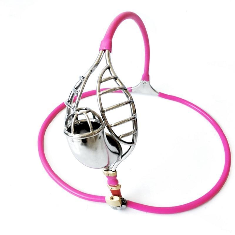 Adjustable Stainless Steel Chastity Belt, gallery view 4