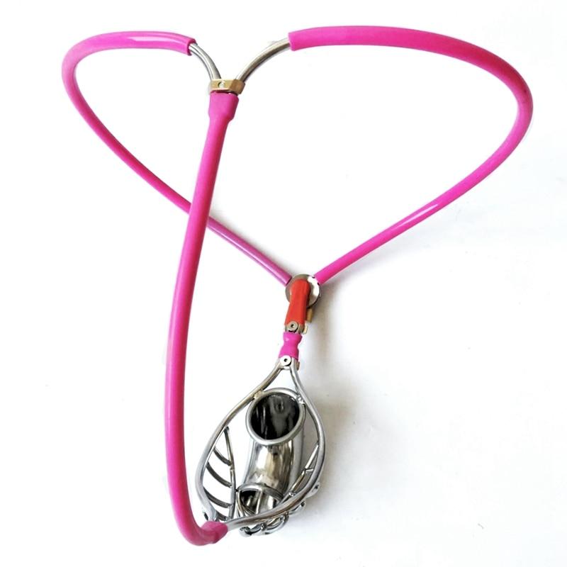 Adjustable Stainless Steel Chastity Belt, gallery view 5