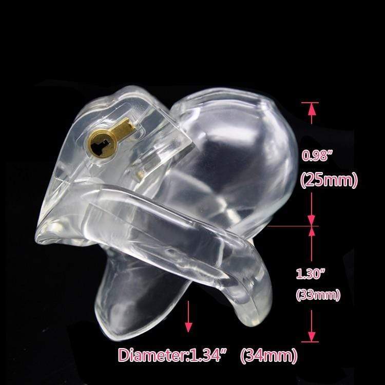 Liliana Male Chastity Device 2.28 inches long, gallery view 4