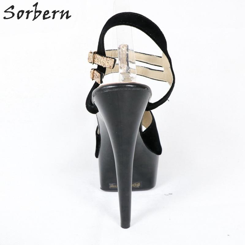 "Sissy Abigail" Platform Sandals, gallery view 5