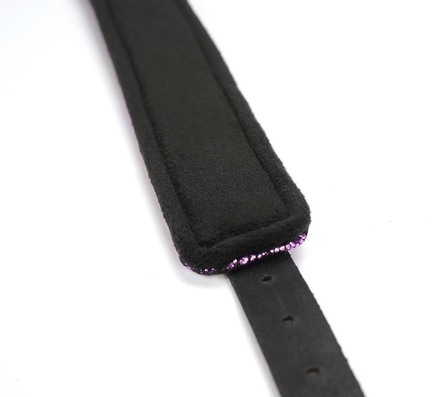 Lace & Velvet Bondage Collar BDSM, gallery view 7