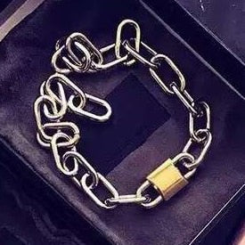 Submissive Choker w/ Padlock Lock, gallery view 2