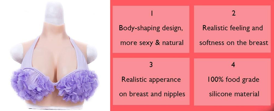 "Sissy Emma" Breast Forms, gallery view 10