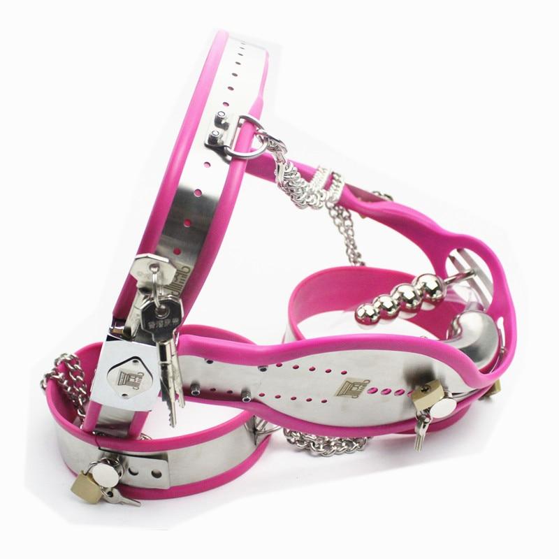 10 in 1 Stainless Steel Ultimate Sissy Chastity, gallery view 10