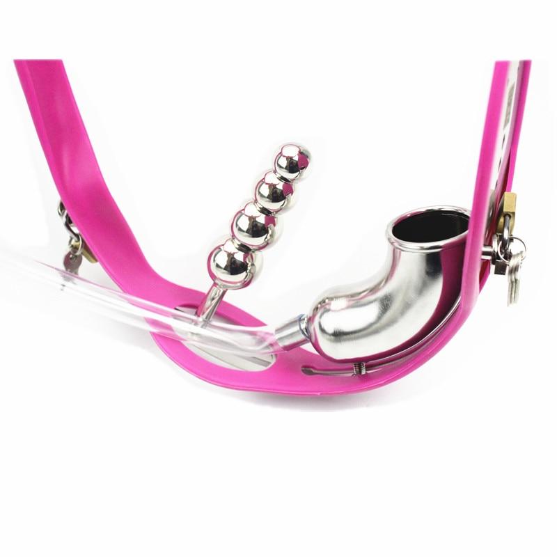 10 in 1 Stainless Steel Ultimate Sissy Chastity, gallery view 9