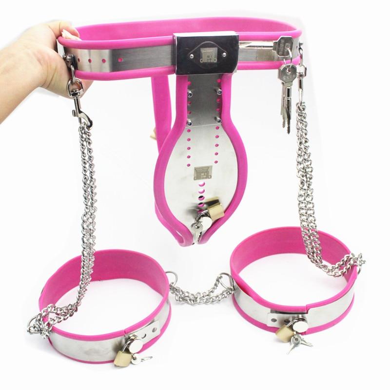 10 in 1 Stainless Steel Ultimate Sissy Chastity, gallery view 16